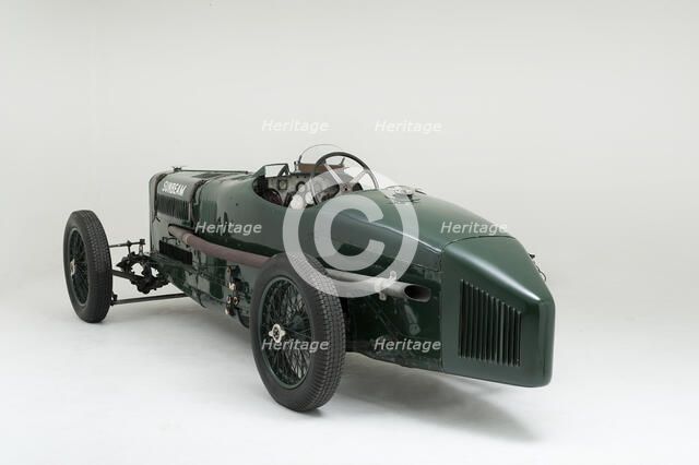 1924 Sunbeam Cub 2 litre Artist: Unknown.