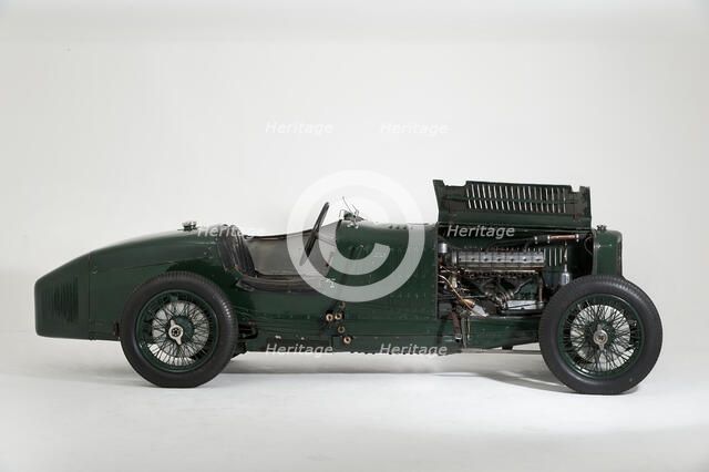 1924 Sunbeam Cub 2 litre Artist: Unknown.