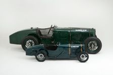 1924 Sunbeam Cub 2 litre with Sunbeam Cub Motorised child's pedal car replica