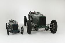 1924 Sunbeam Cub 2 litre with Sunbeam Cub Motorised child's pedal car replica