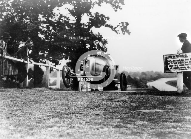 1925 AC 12-40 on Brooklands test hill. Creator: Unknown.
