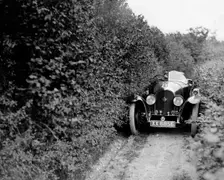 1925 Bentley of Miss MH Ogilvie taking part in the North West London Motor Club Trial, 1 June 1929. Artist: Bill Brunell