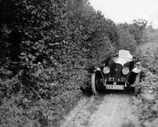 1925 Bentley of Miss MH Ogilvie taking part in the North West London Motor Club Trial, 1 June 1929. Artist: Bill Brunell