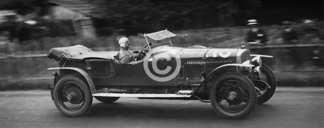 1925 Le Mans, Chassagne in Sunbeam. Creator: Unknown.