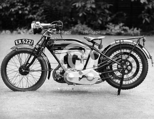 1926 Ariel motorbike. Artist: Unknown