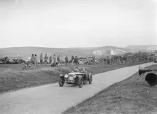 1926 Frazer-Nash of JG Clarke competing at the Lewes Speed Trials, Sussex, 1938. Artist: Bill Brunell
