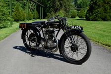 1927 AJS Big Port motorcycle. Creator: Unknown