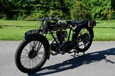 1927 AJS Big Port motorcycle. Creator: Unknown