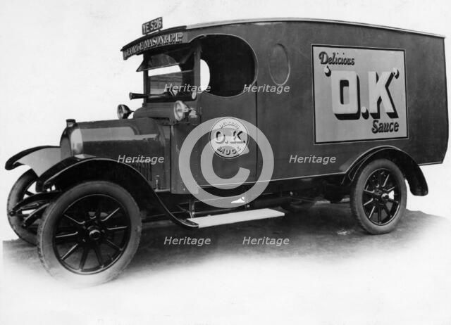 1927 Beardmore 20-25 cwt van Artist: Unknown.