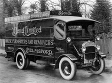 1928 Thonycroft removals lorry. Creator: Unknown