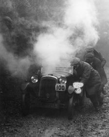 1928 Austin 7 Gordon England cup at the Exeter trial, (c1928?)