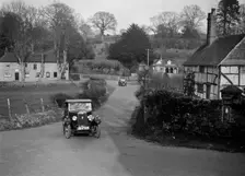1929 1089 cc Riley competing in the JCC Inter-Centre Rally, Sutton, Surrey, 1932. Artist: Bill Brunell
