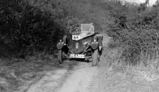1929 AC Acedes Six Open tourer taking part in a trial Artist: Bill Brunell