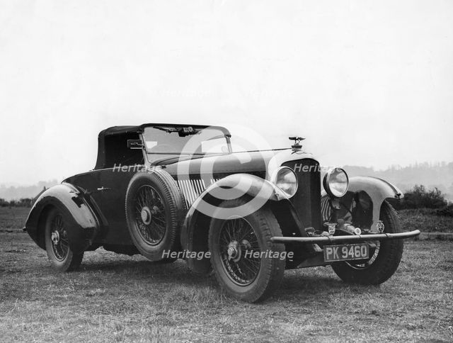 1929 Bentley Speed Six sports 2 seater. Creator: Unknown.
