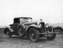1929 Bentley Speed Six sports 2 seater. Creator: Unknown