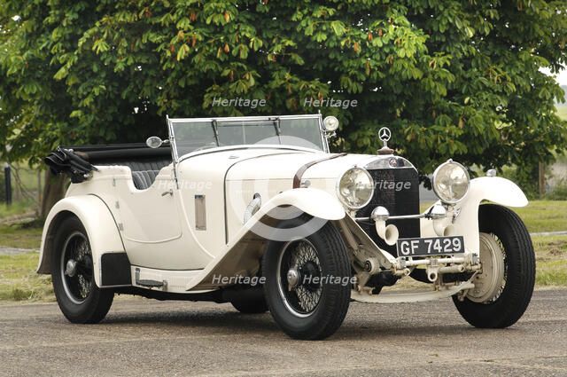 1929 Mercedes Benz SS Sport Artist: Unknown.