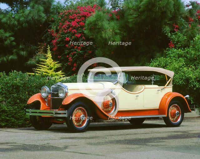 1929 Stutz model M Straight 8. Artist: Unknown.