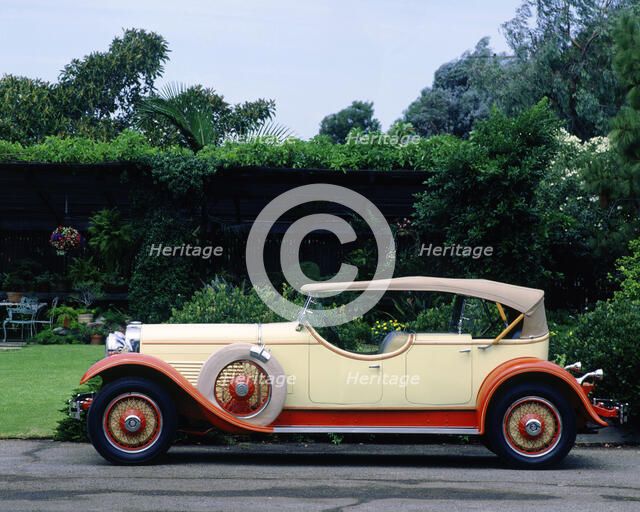 1929 Stutz Model M Straight 8. Artist: Unknown.