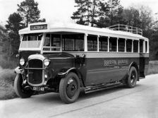 1930 Thornycroft 31 seater bus. Creator: Unknown