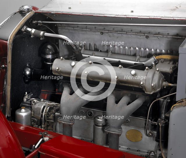 1930 Alfa Romeo 6C 1750 Artist: Unknown.