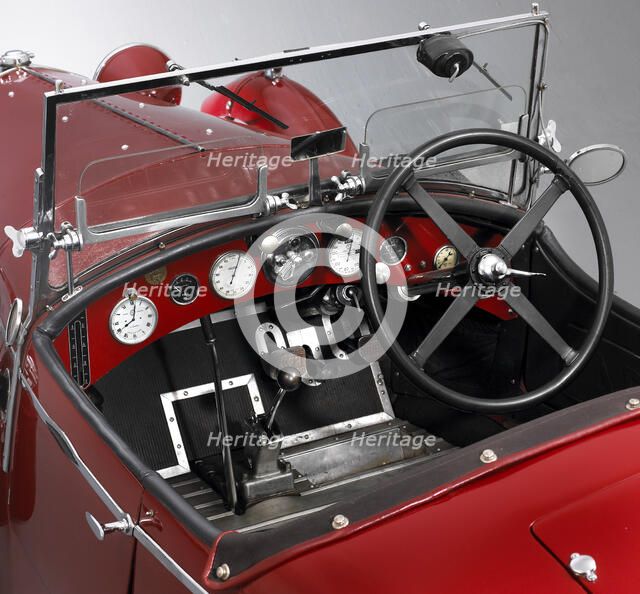 1930 Alfa Romeo 6C 1750 Artist: Unknown.