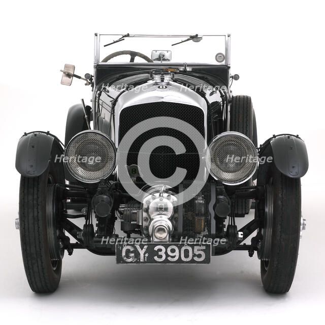 1930 Bentley 4.5 litre blower. Artist: Unknown.