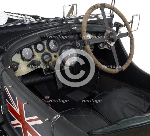 1930 Bentley 4.5 litre blower. Artist: Unknown.