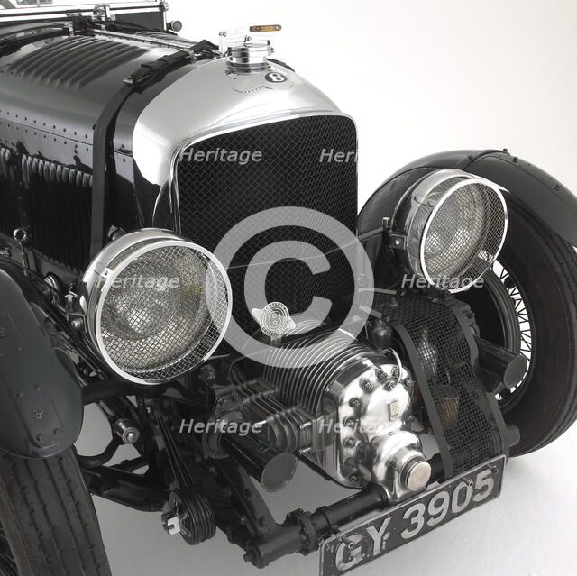 1930 Bentley 4.5 litre blower. Artist: Unknown.