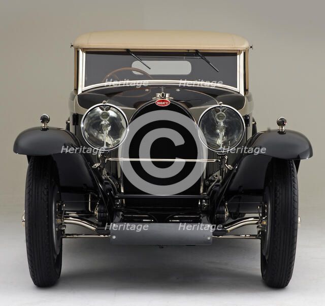 1930 Bugatti Type 46 Faux Artist: Unknown.