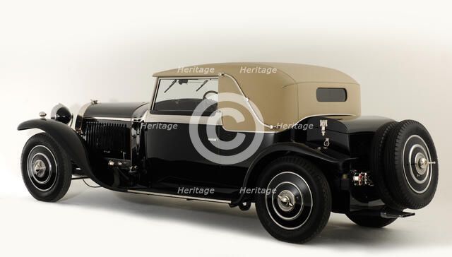 1930 Bugatti Type 46 Faux Artist: Unknown.