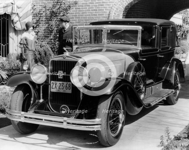 1930 Cadillac V8 Formal Town Car, (c1930?). Artist: Unknown