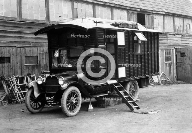 1930 Dodge camper van conversion by Hutchings. Creator: Unknown.