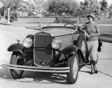 1930 Durant Six Sport Roadster. Creator: Unknown