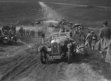1930 Salmson competing in a motoring trial, Bagshot Heath, Surrey, 1930s