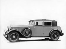 1930 Stutz 8 cylinder 36.4 hp saloon with coachwork by Weymann. Creator: Unknown