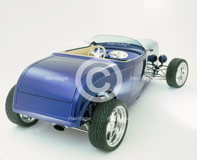 1930's Ford V8 customised. Artist: Unknown.