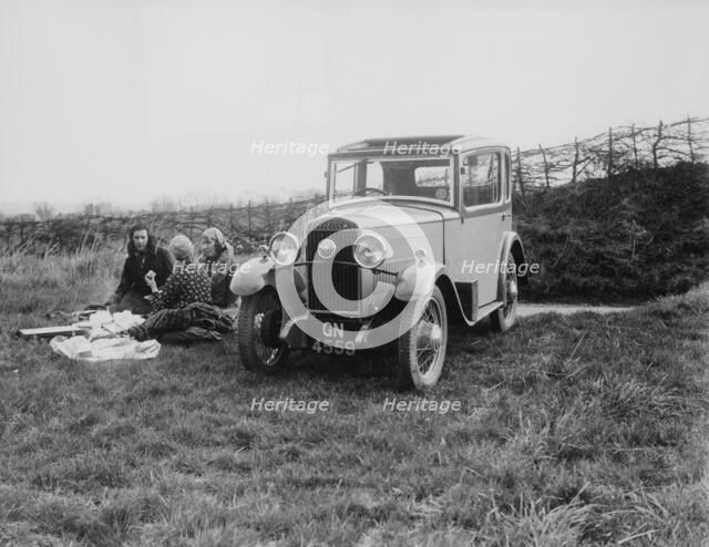 1931 Triumph Scorpion 2-door saloon, (c1930s?). Artist: Unknown