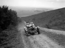 1932 Talbot 105 2970 cc Alpine Trial car competing in a Talbot CC trial. Artist: Bill Brunell