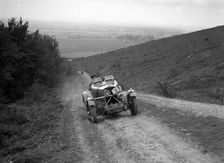 1932 Talbot 105 2970 cc Alpine Trial car competing in a Talbot CC trial. Artist: Bill Brunell