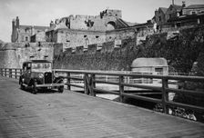 1932 Austin 12/4 saloon, Castle Cornet, St Peter Port, Guernsey, Channel Islands. Creator: Unknown