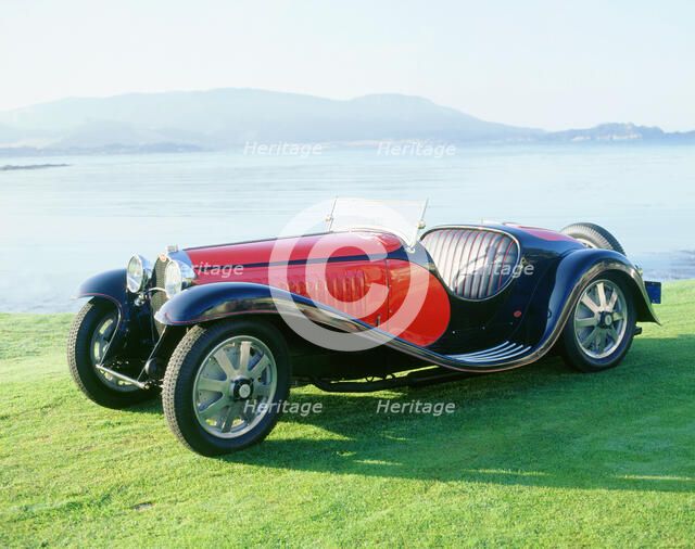 1932 Bugatti Type 55 Roadster. Artist: Unknown.