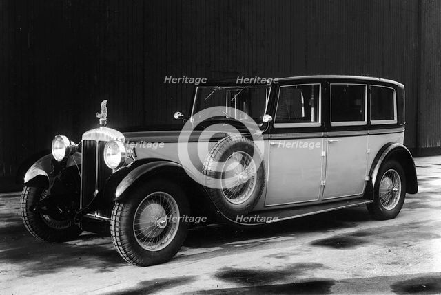 1932 Daimler 25hp with Le Coq Lalique mascot. Creator: Unknown.