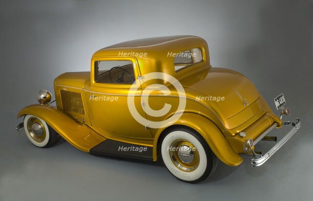 1932 Ford Model B Custom Car. Artist: Unknown.