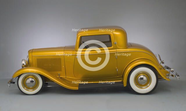 1932 Ford Model B Custom Car. Artist: Unknown.