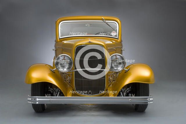 1932 Ford Model B Custom Car. Artist: Unknown.