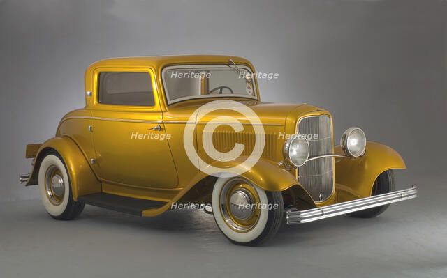 1932 Ford Model B Custom Car. Artist: Unknown.