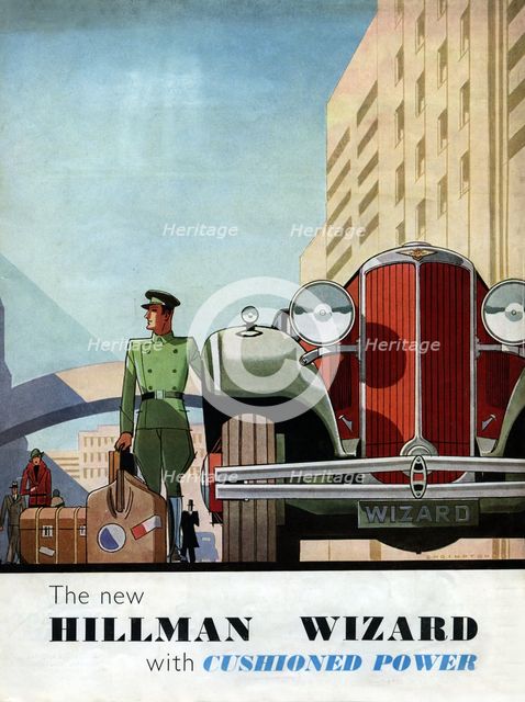 1932 Hillman Wizard. Creator: Unknown.