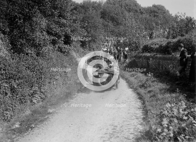 1932 MG Magna taking part in a West Hants Light Car Club Trial, 1930s. Artist: Bill Brunell.