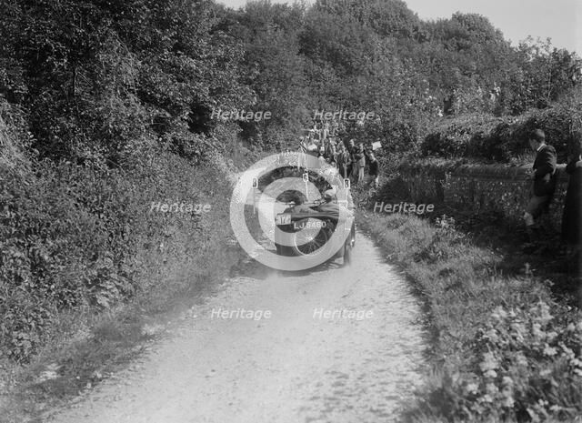 1932 MG Magna taking part in a West Hants Light Car Club Trial, 1930s. Artist: Bill Brunell.