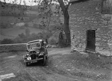 1932 Standard Little Nine taking part in a Standard Car Owners Club trial. Artist: Bill Brunell